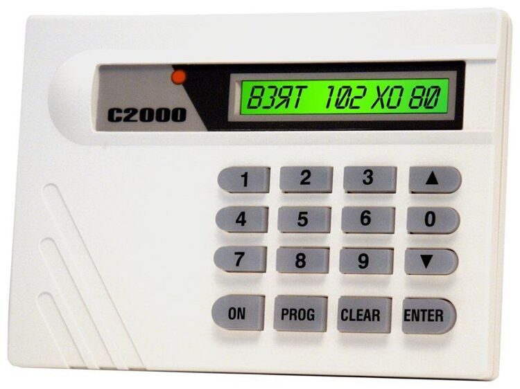 С2000-К Выдача в интерфейс RS-485 команд на взятие-снятие, предоставление доступа, отображение сообщ